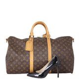 Louis Vuitton Keepall 50 Bandouliere Monogram