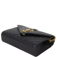 Saint Laurent Monogram Mix Matelasse Envelope Chain Bag Medium