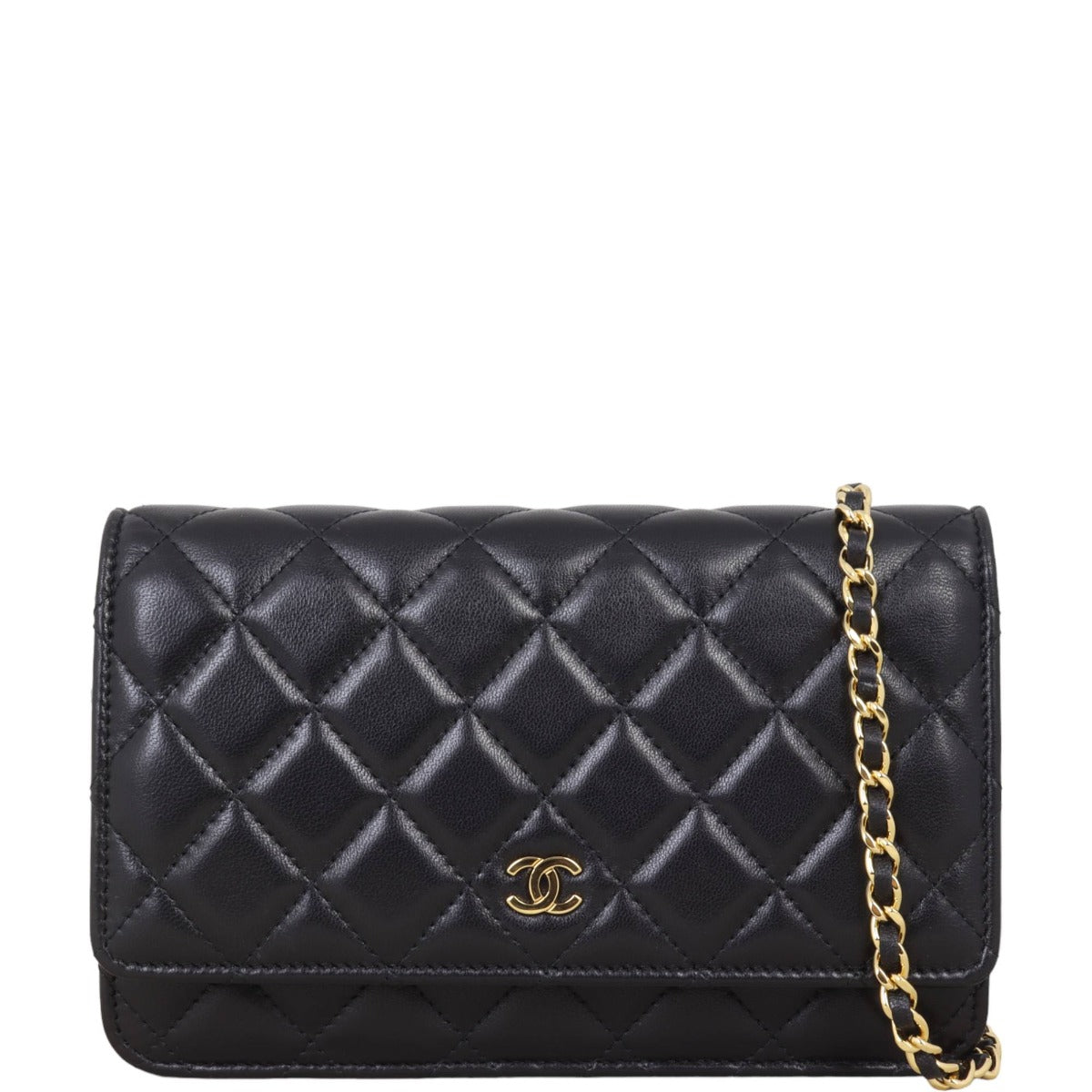 Chanel Classic Wallet on Chain | Black Lambskin