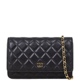 Chanel Classic Wallet on Chain | Black Lambskin