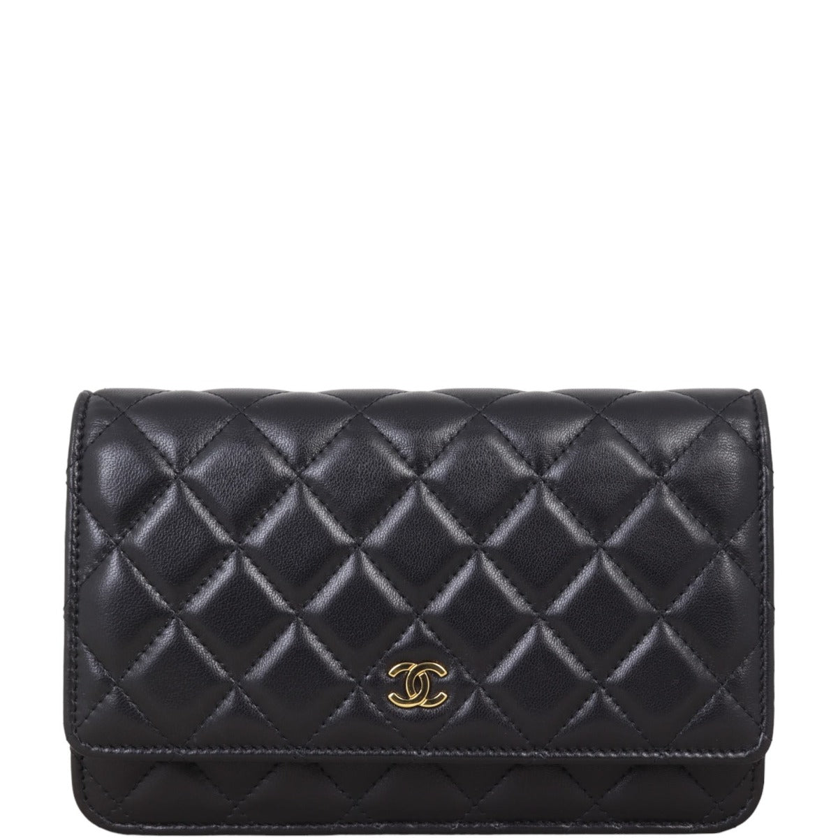 Chanel Classic Wallet on Chain | Black Lambskin