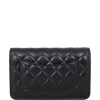 Chanel Classic Wallet on Chain | Black Lambskin