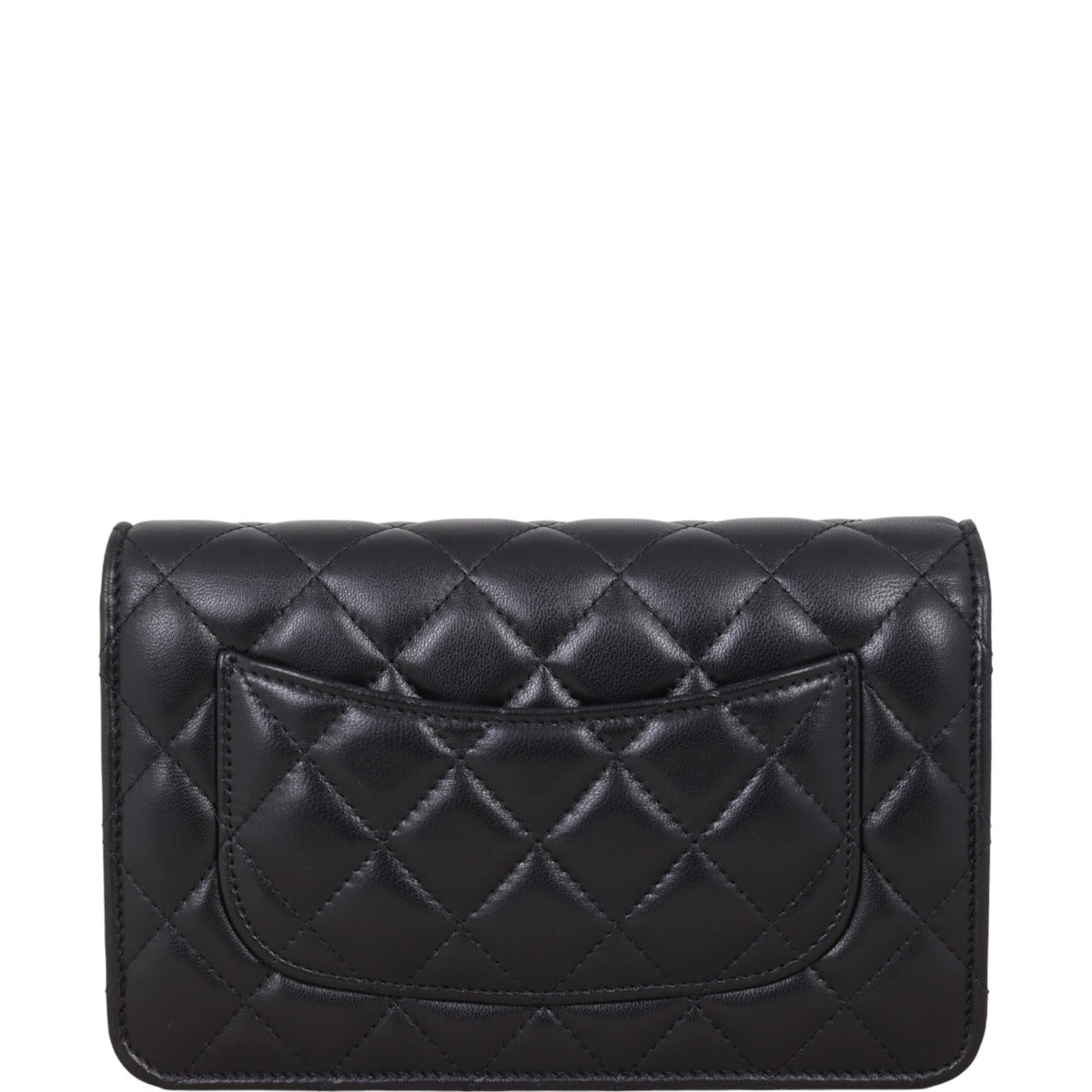 Chanel Classic Wallet on Chain | Black Lambskin