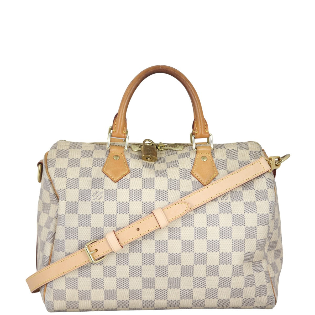 Louis Vuitton Speedy 30 Bandouliere Damier Azur