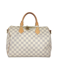 Louis Vuitton Speedy 30 Bandouliere Damier Azur