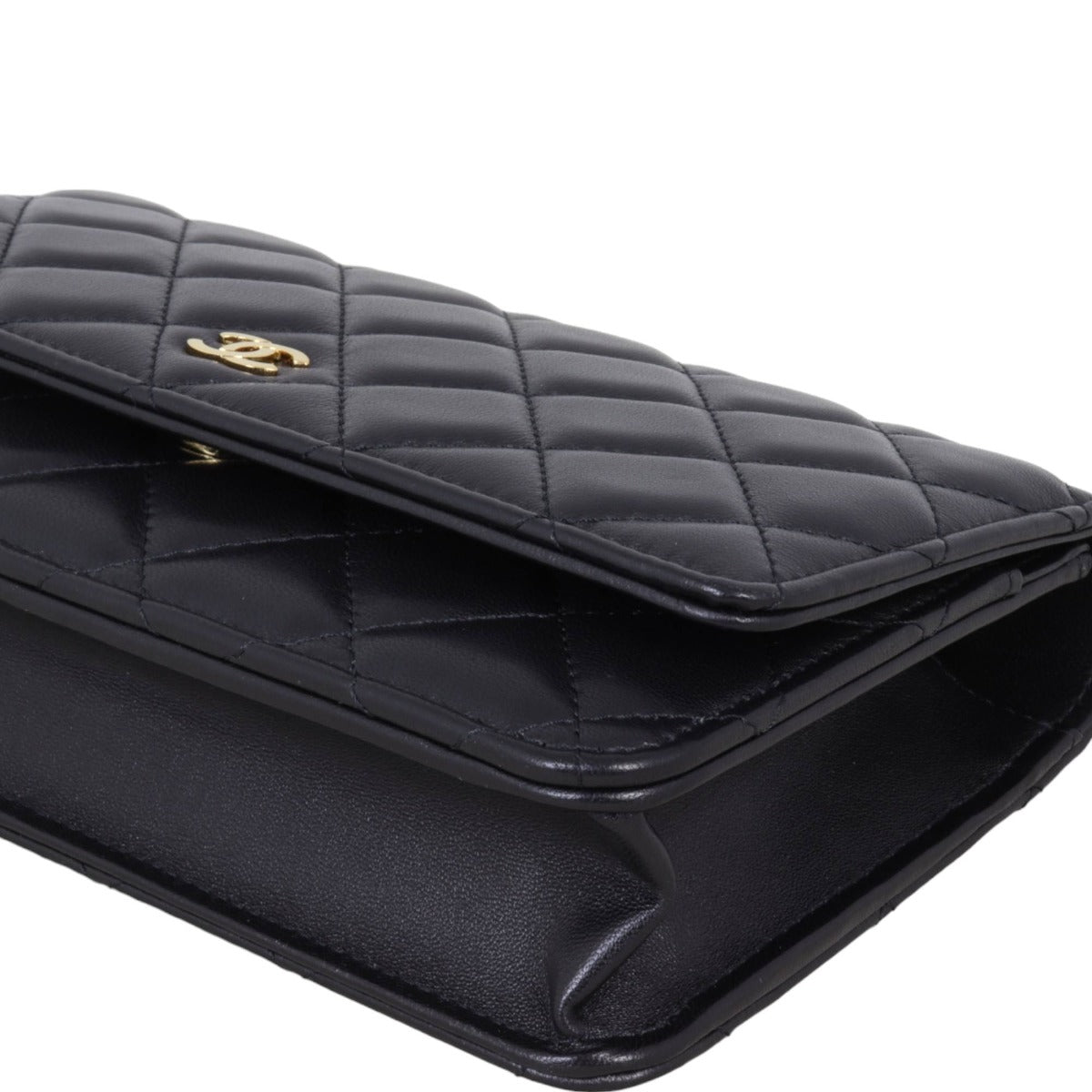 Chanel Classic Wallet on Chain | Black Lambskin