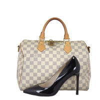 Louis Vuitton Speedy 30 Bandouliere Damier Azur