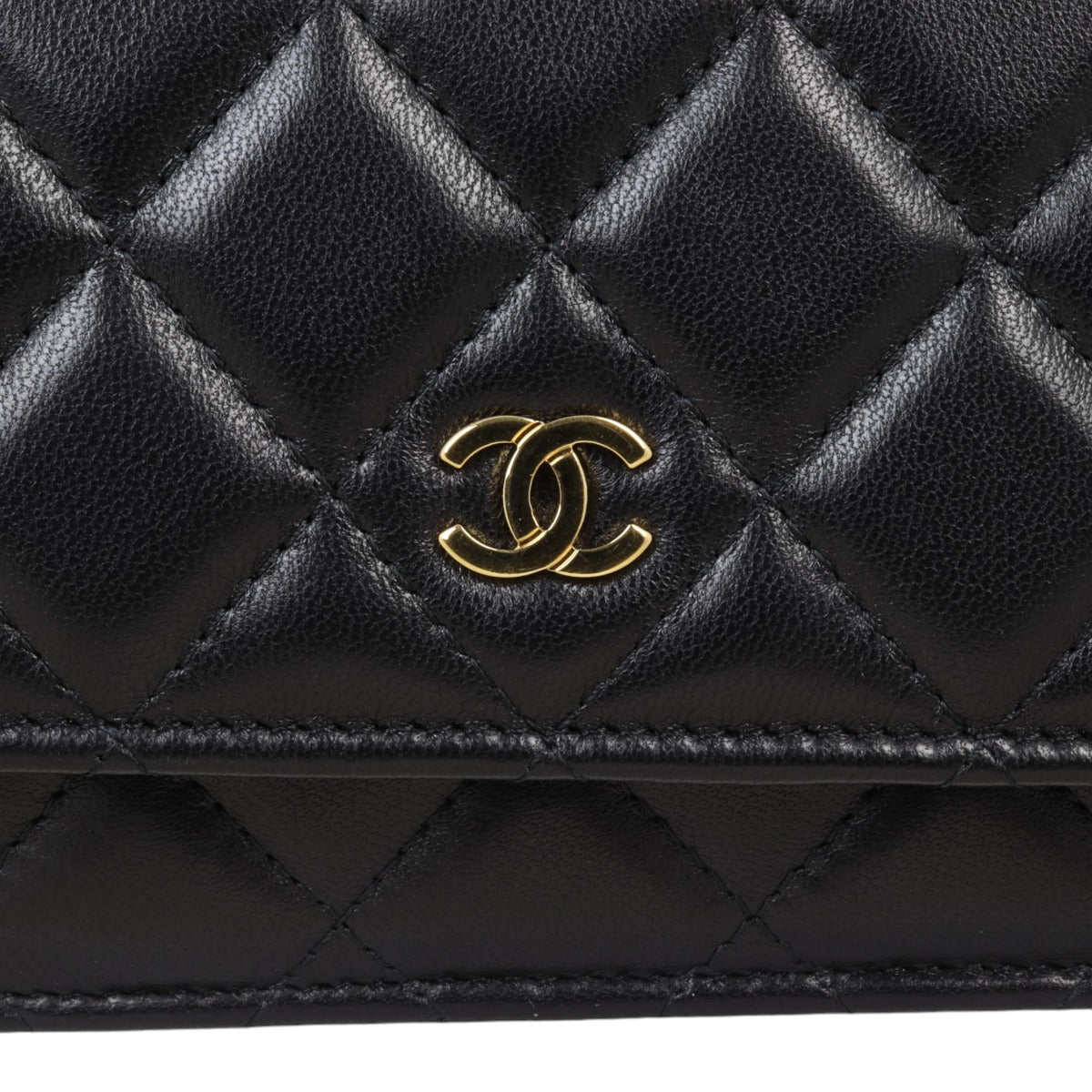 Chanel Classic Wallet on Chain | Black Lambskin