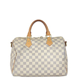 Louis Vuitton Speedy 30 Bandouliere Damier Azur