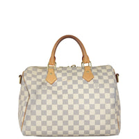 Louis Vuitton Speedy 30 Bandouliere Damier Azur