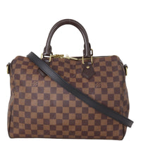 Louis Vuitton Speedy 30 Bandouliere Damier Ebene