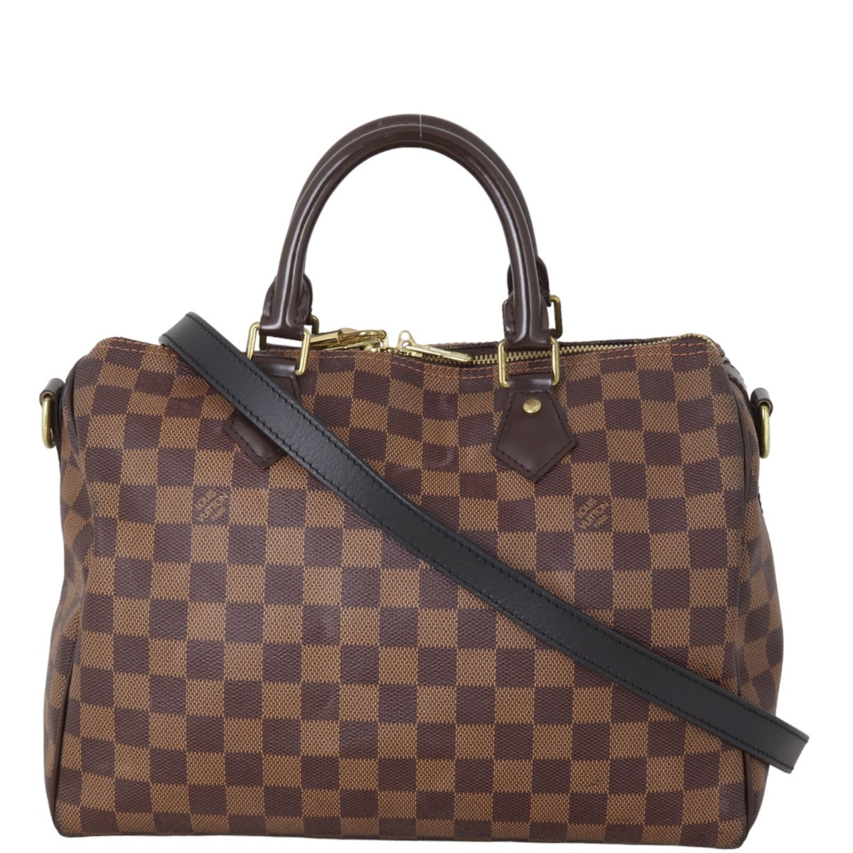 Louis Vuitton Speedy 30 Bandouliere Damier Ebene