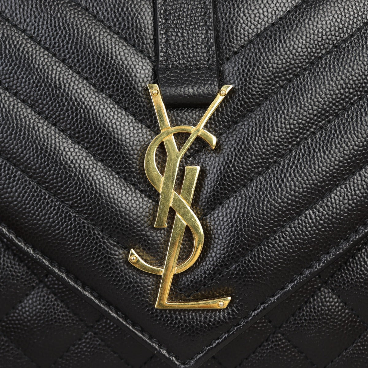 Saint Laurent Monogram Mix Matelasse Envelope Chain Bag Medium