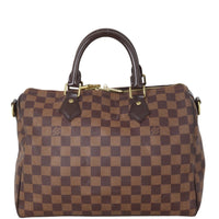 Louis Vuitton Speedy 30 Bandouliere Damier Ebene