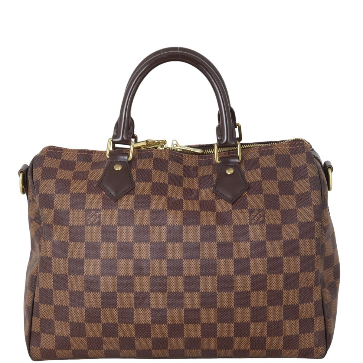 Louis Vuitton Speedy 30 Bandouliere Damier Ebene