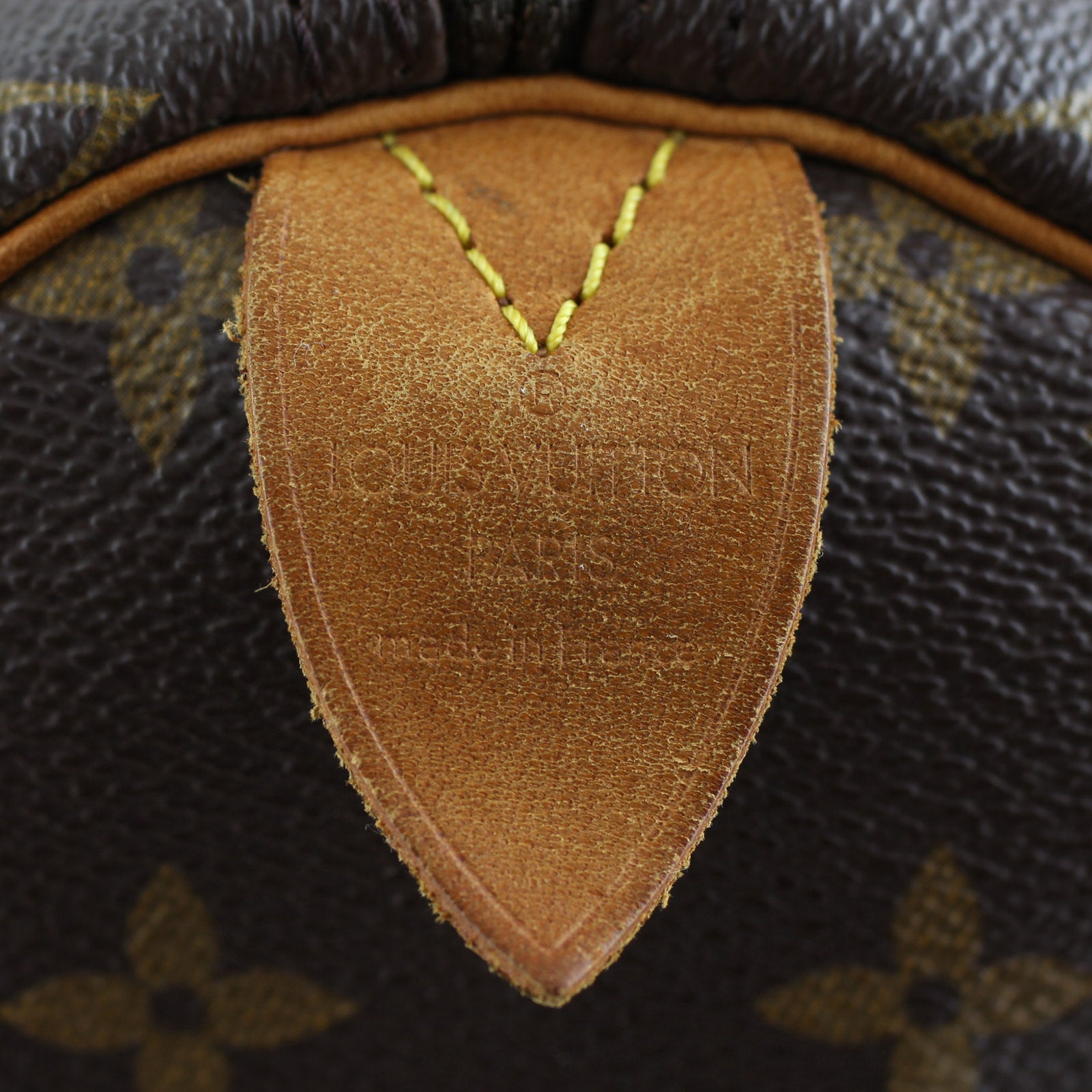 Louis Vuitton Speedy 40 Monogram Stamp