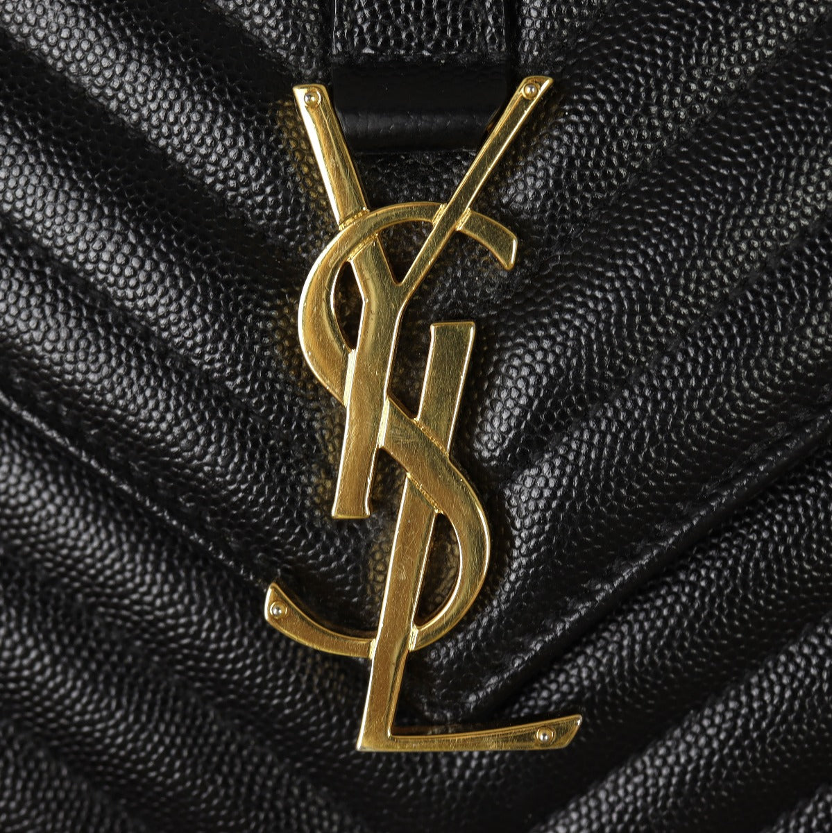 Saint Laurent Matelasse Envelope Large Bag Hardware