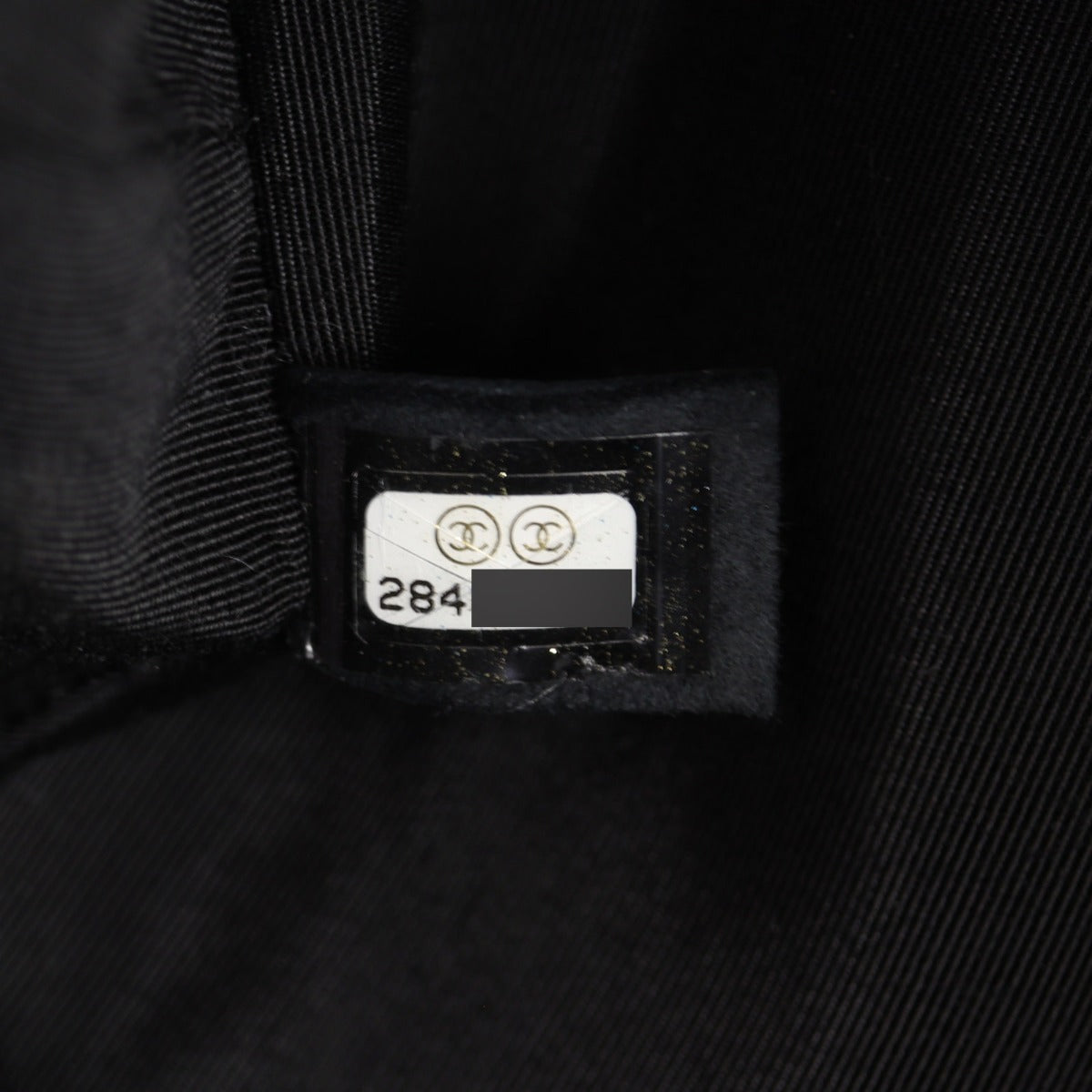 Chanel Drawstring Bucket Bag Chevron Date Code