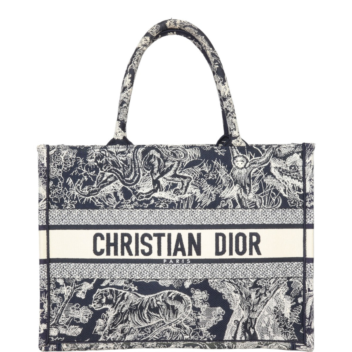 Dior Book Tote Medium Toile de Jouy Reverse
