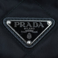 Prada Tessuto Quilted Bowling Bag Hardware