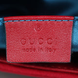 Gucci GG Marmont Velvet Mini Shoulder Bag Interior stamp
