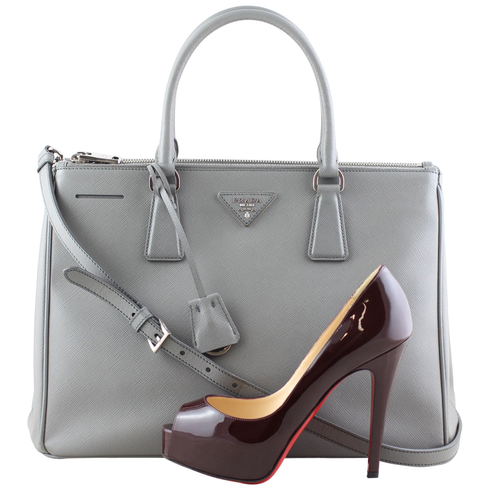 Prada Saffiano Galleria Double-zip Tote Medium Scale