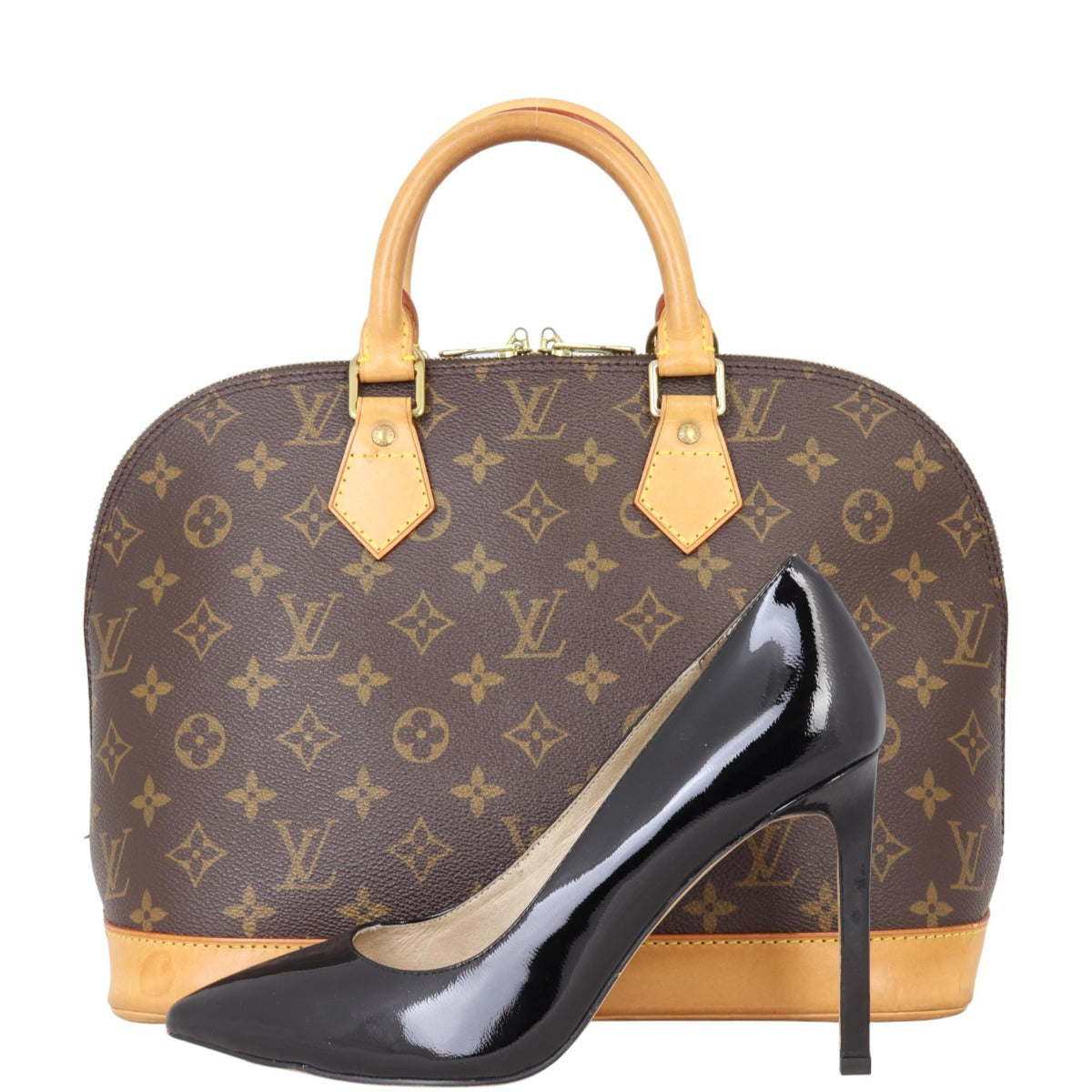 Louis Vuitton Alma PM Monogram | Vachetta Cowhide Leather