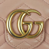 Gucci GG Marmont Matelasse Chain Wallet Hardware