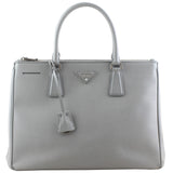 Prada Saffiano Galleria Double-zip Tote Medium Front