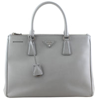 Prada Saffiano Galleria Double-zip Tote Medium Front