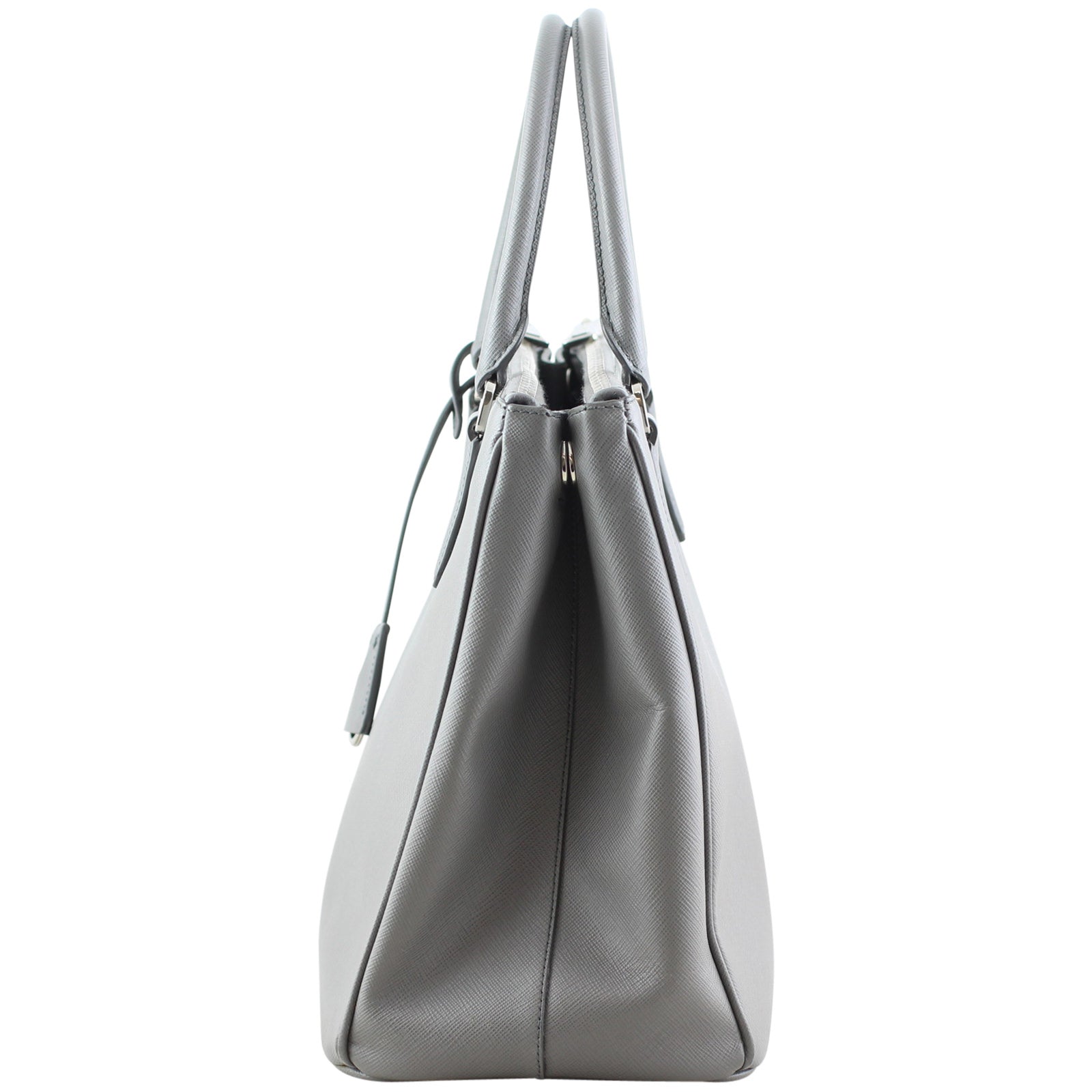 Prada Saffiano Galleria Double-zip Tote Medium Left