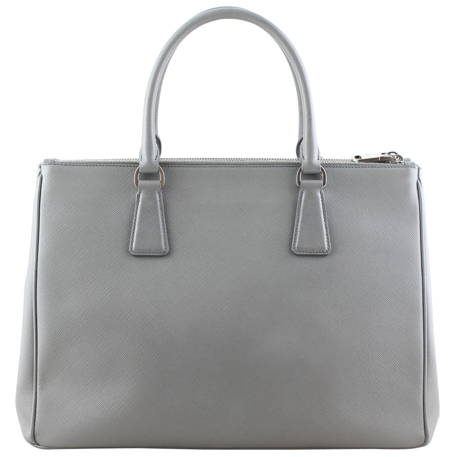 Prada Saffiano Galleria Double-zip Tote Medium Back