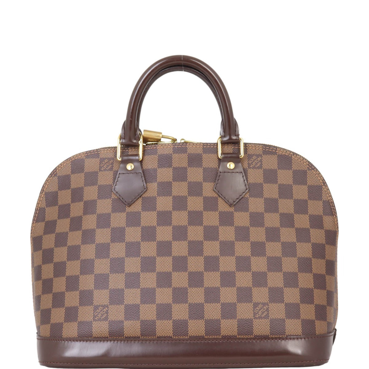 Louis Vuitton Alma PM Damier Ebene | Cowhide Leather