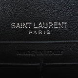 Saint Laurent Sunset Chain Wallet Lizard Embossed Interior Stamp