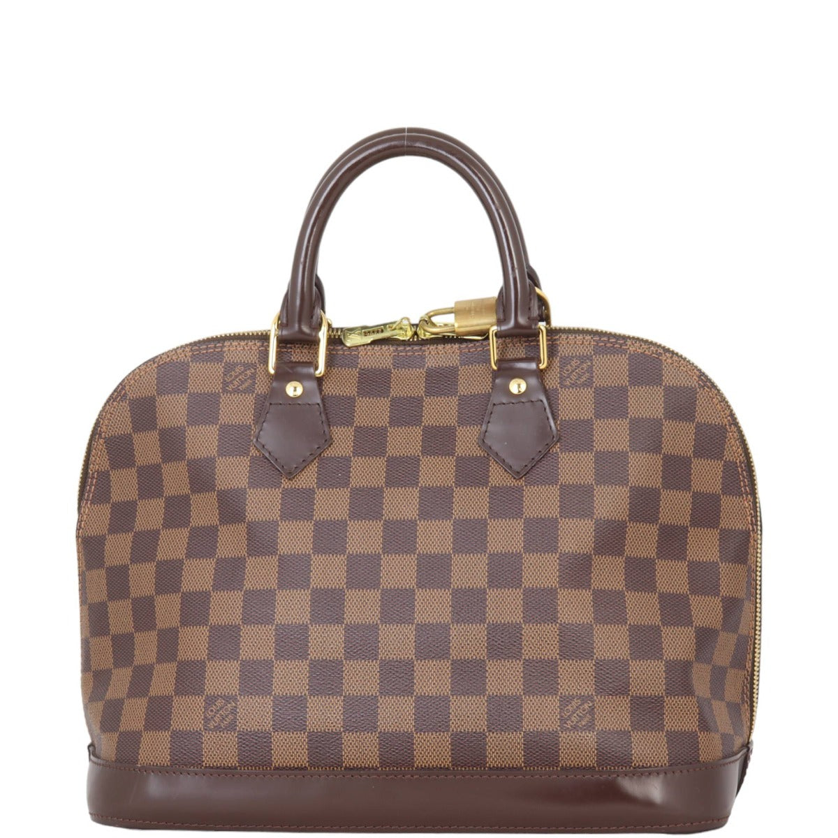 Louis Vuitton Alma PM Damier Ebene | Cowhide Leather