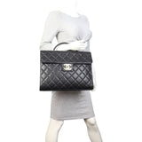 Chanel CC Quilted Briefcase