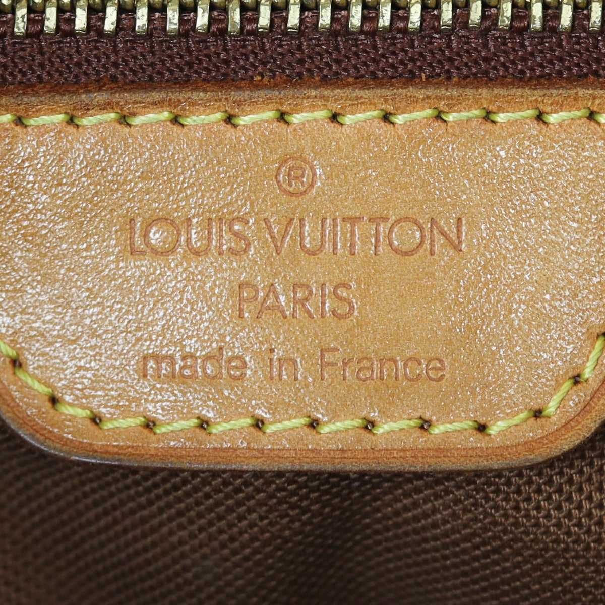 Louis Vuitton Cabas Piano Monogram Interior Stamp