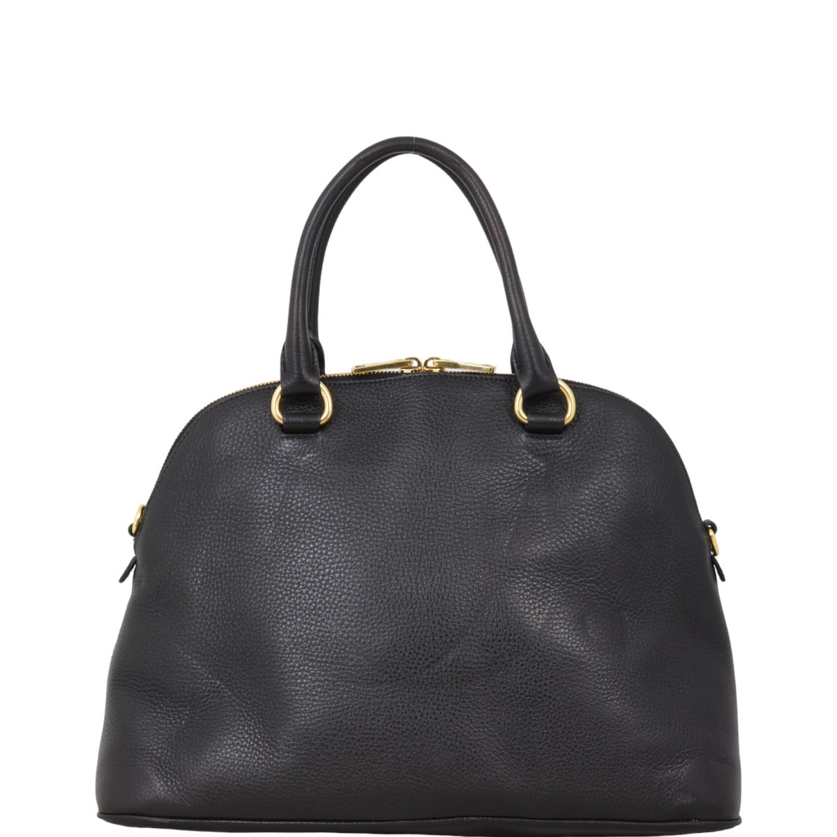 Prada Vitello Daino Dome Zip Tote