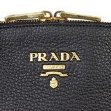 Prada Vitello Daino Dome Zip Tote