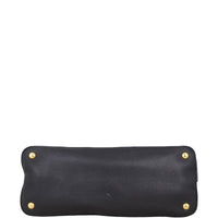 Prada Vitello Daino Dome Zip Tote