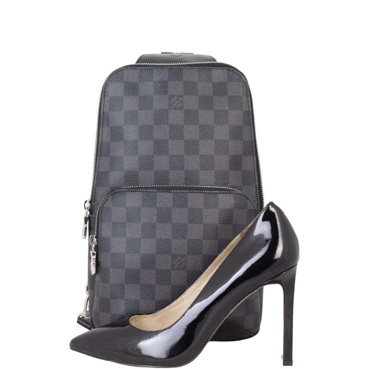 Louis Vuitton Avenue Sling Bag Damier Graphite