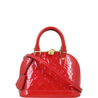 Louis Vuitton Alma BB Monogram Vernis | Cerise