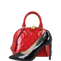 Louis Vuitton Alma BB Monogram Vernis | Cerise