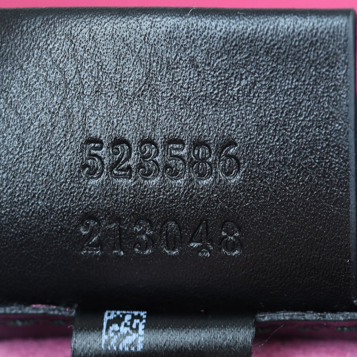 Gucci Leather Logo Drawstring Backpack Date Code