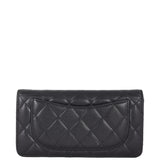 Chanel Classic CC Yen Wallet | Black Diamond