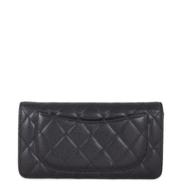 Chanel Classic CC Yen Wallet | Black Diamond