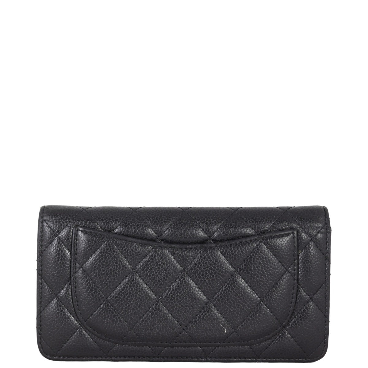 Chanel Classic CC Yen Wallet | Black Diamond