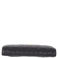 Chanel Classic CC Yen Wallet | Black Diamond