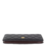 Chanel Classic CC Yen Wallet | Black Diamond