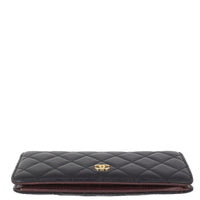 Chanel Classic CC Yen Wallet | Black Diamond